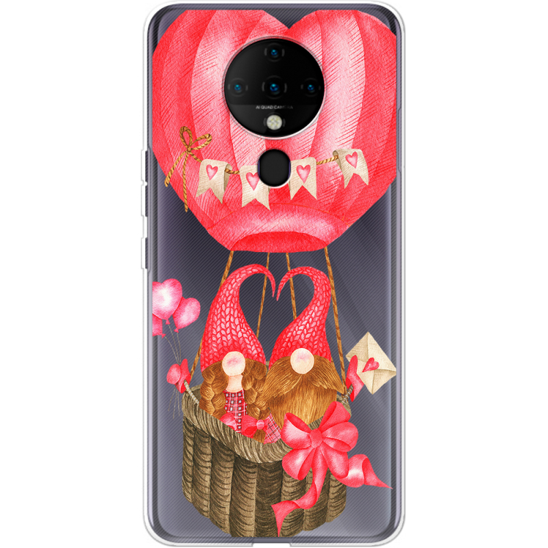 Прозрачный чехол BoxFace Tecno Spark 6 Valentine Dwarfs