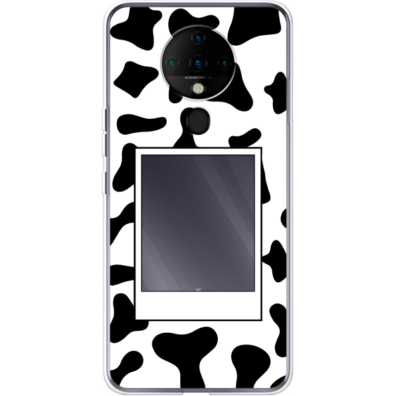 Прозрачный чехол BoxFace Tecno Spark 6 Cow