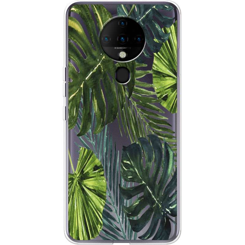 Прозрачный чехол BoxFace Tecno Spark 6 Palm Tree