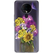 Прозрачный чехол BoxFace Tecno Spark 6 My Bouquet