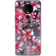 Прозрачный чехол BoxFace Tecno Spark 6 Pink Magnolia