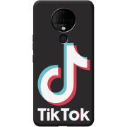 Черный чехол BoxFace Tecno Spark 6 Tik Tok