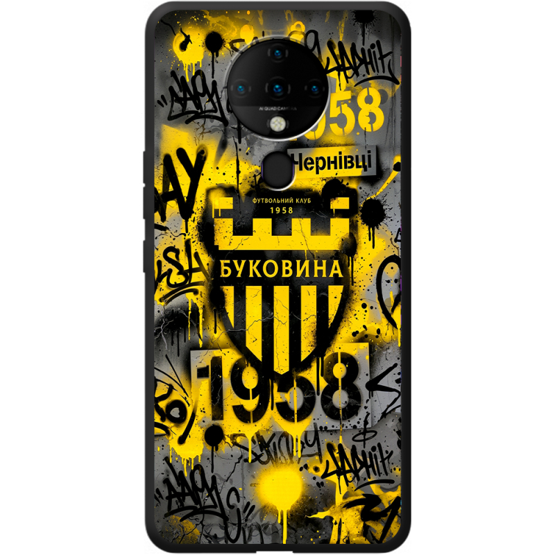 Черный чехол BoxFace Tecno Spark 6 