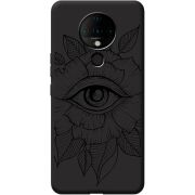 Черный чехол BoxFace Tecno Spark 6 Eye