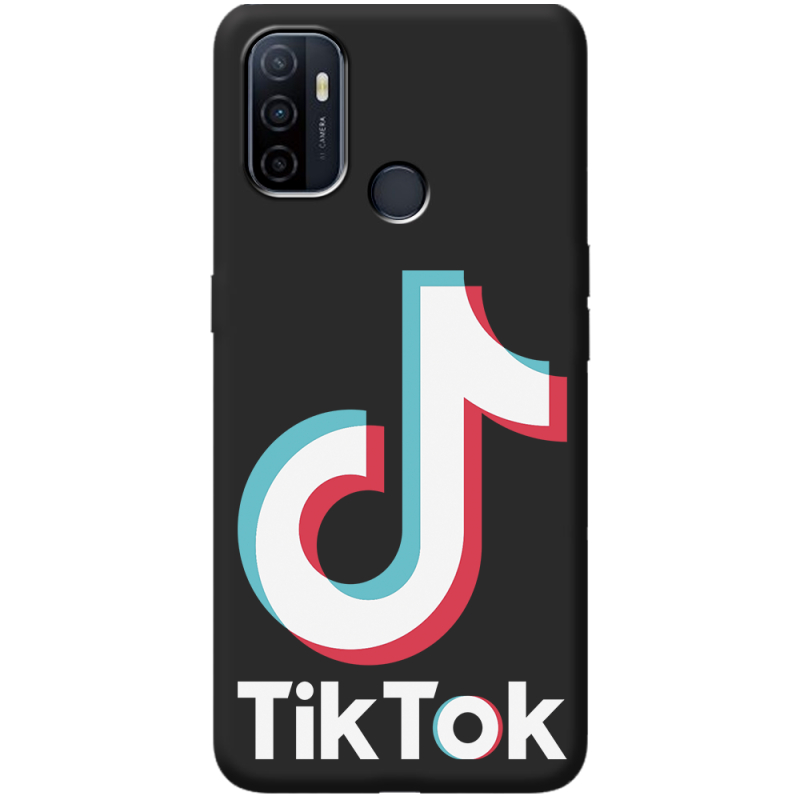 Черный чехол BoxFace OPPO A53 Tik Tok