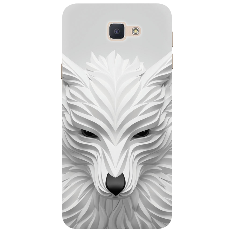 Чехол Uprint Samsung Galaxy J7 Prime White Wolf