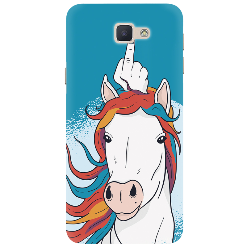 Чехол Uprint Samsung Galaxy J7 Prime Fuck Unicorn