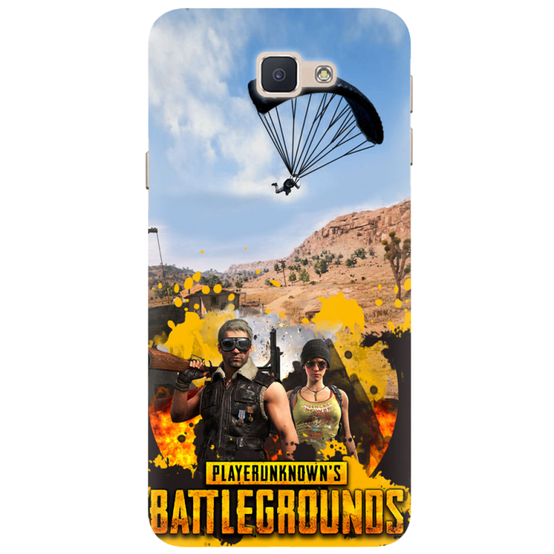 Чехол Uprint Samsung Galaxy J7 Prime Pubg parachute