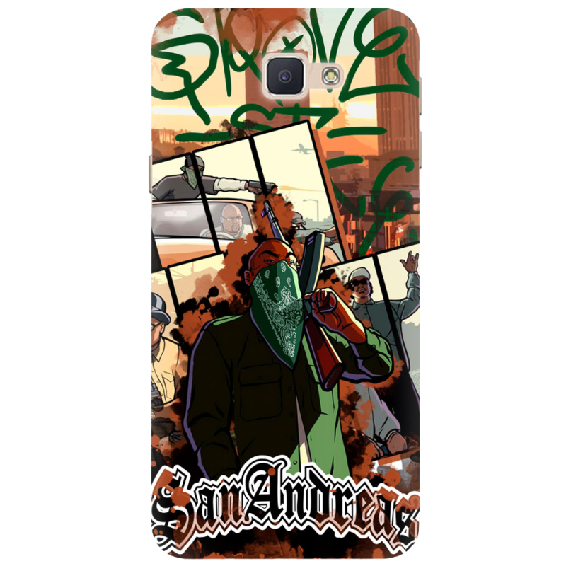 Чехол Uprint Samsung Galaxy J7 Prime GTA San Andreas