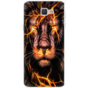 Чехол Uprint Samsung Galaxy J7 Prime Fire Lion