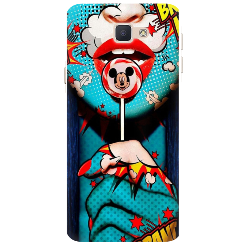 Чехол Uprint Samsung Galaxy J7 Prime Girl Pop Art