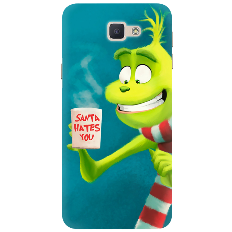 Чехол Uprint Samsung Galaxy J7 Prime Santa Hates You