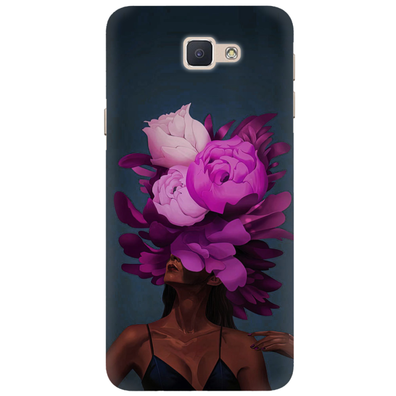 Чехол Uprint Samsung Galaxy J7 Prime Exquisite Purple Flowers