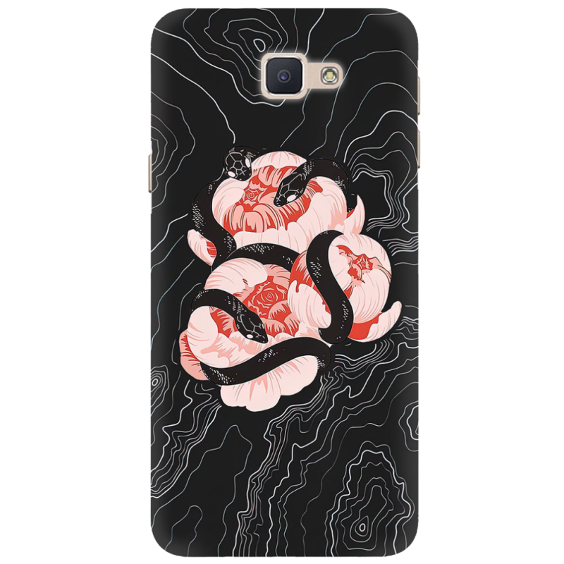 Чехол Uprint Samsung Galaxy J7 Prime Snake Rose