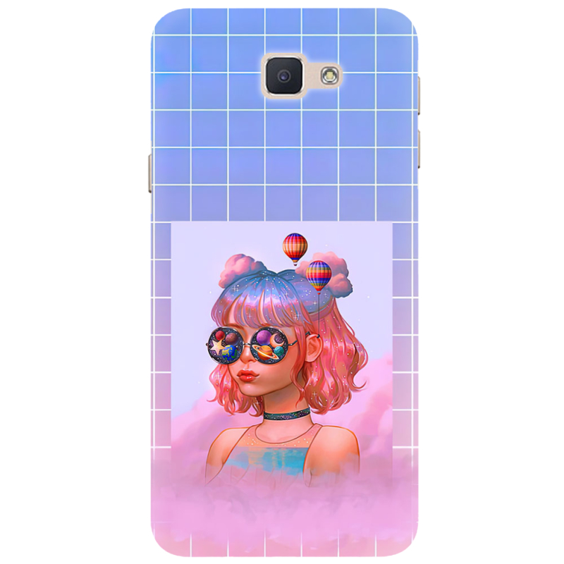 Чехол Uprint Samsung Galaxy J7 Prime Girl in the Clouds