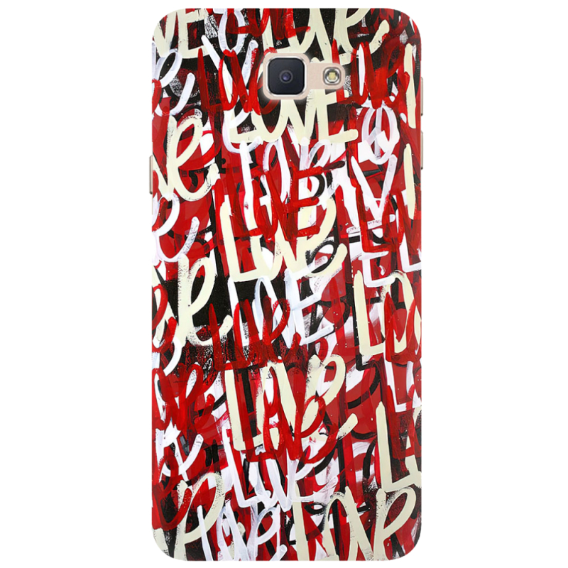 Чехол Uprint Samsung Galaxy J7 Prime Love Graffiti