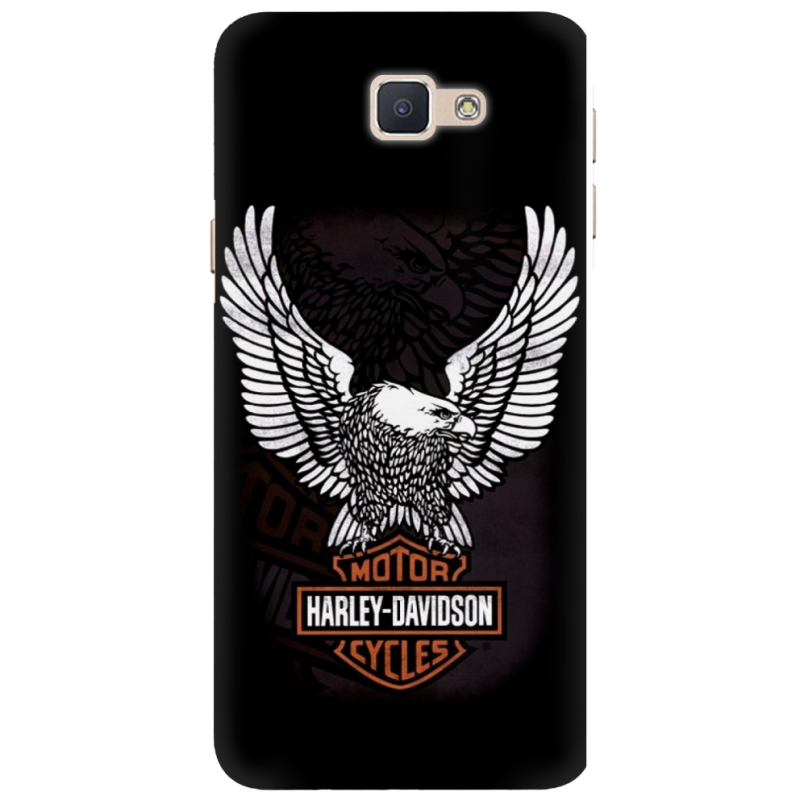 Чехол Uprint Samsung Galaxy J7 Prime Harley Davidson and eagle