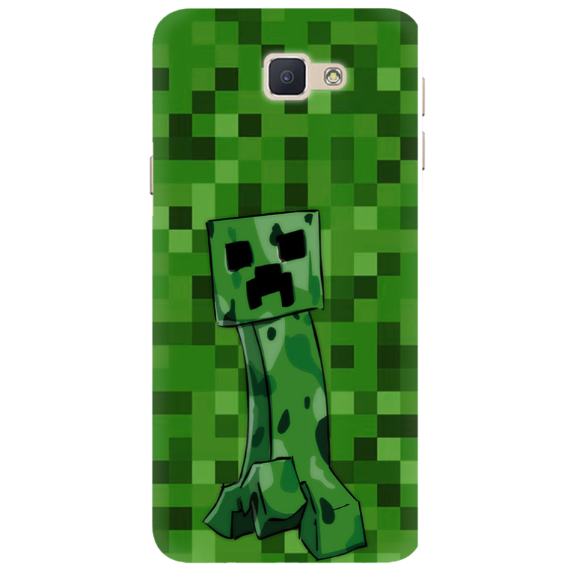 Чехол Uprint Samsung Galaxy J7 Prime Minecraft Creeper