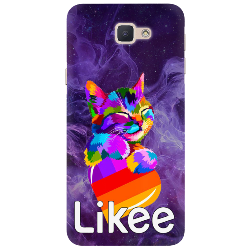 Чехол Uprint Samsung Galaxy J7 Prime Likee Cat