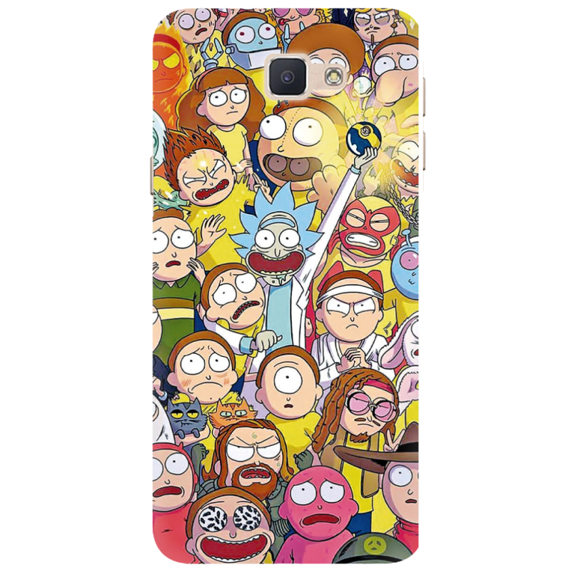 Чехол Uprint Samsung Galaxy J7 Prime Rick and Morty