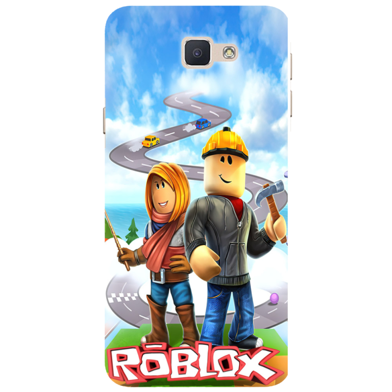 Чехол Uprint Samsung Galaxy J7 Prime Roblox Білдерман