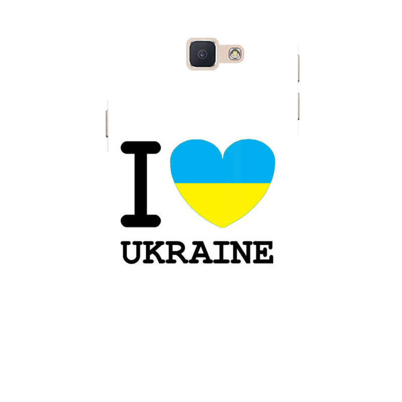 Чехол Uprint Samsung Galaxy J7 Prime I love Ukraine