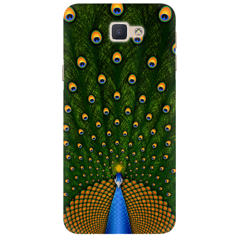 Чехол Uprint Samsung Galaxy J7 Prime Peacocks Tail