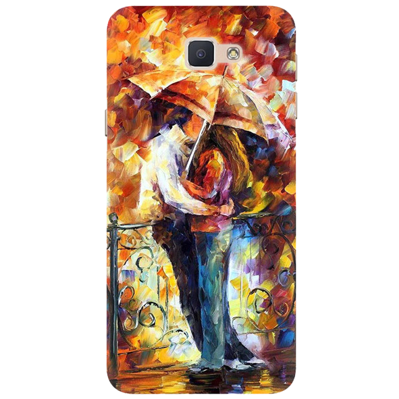 Чехол Uprint Samsung Galaxy J7 Prime Kiss Under Umbrella