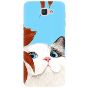 Чехол Uprint Samsung Galaxy J7 Prime Wondering Cat