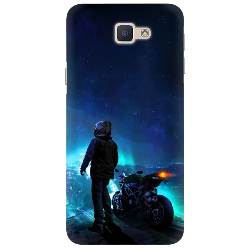 Чехол Uprint Samsung Galaxy J7 Prime Motorcyclist