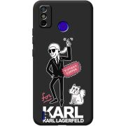 Черный чехол BoxFace Tecno Spark 6 Go For Karl