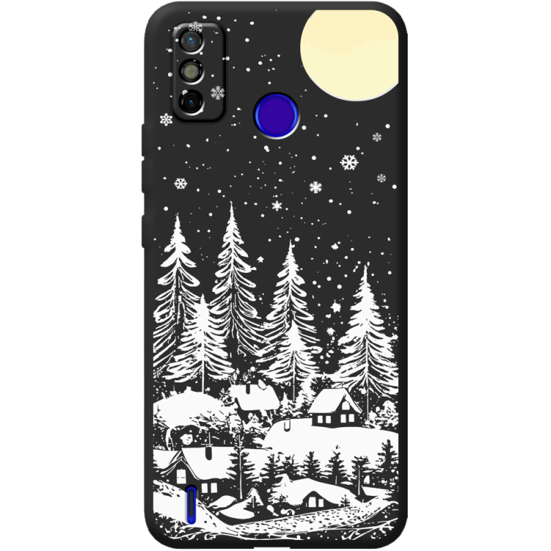 Черный чехол BoxFace Tecno Spark 6 Go 