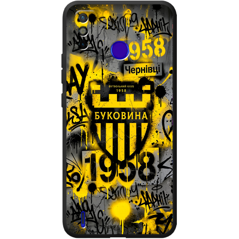 Черный чехол BoxFace Tecno Spark 6 Go 