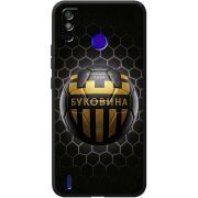 Черный чехол BoxFace Tecno Spark 6 Go 