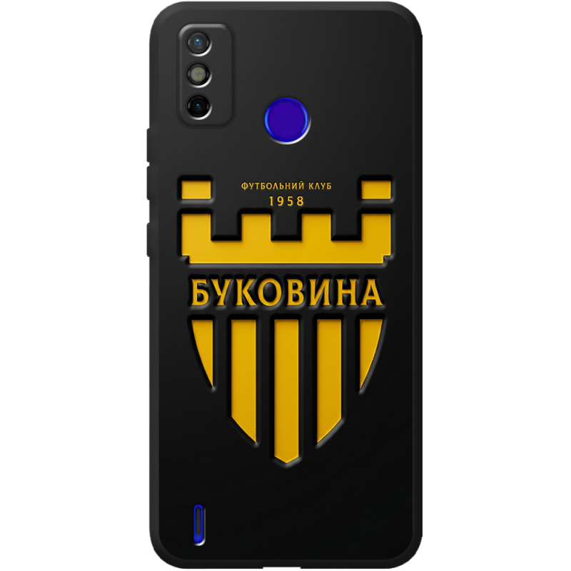 Черный чехол BoxFace Tecno Spark 6 Go 
