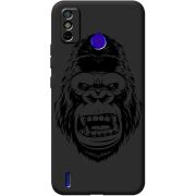 Черный чехол BoxFace Tecno Spark 6 Go Gorilla