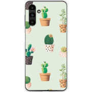 Чехол BoxFace Samsung Galaxy A13 5G (A136) L-green Cacti