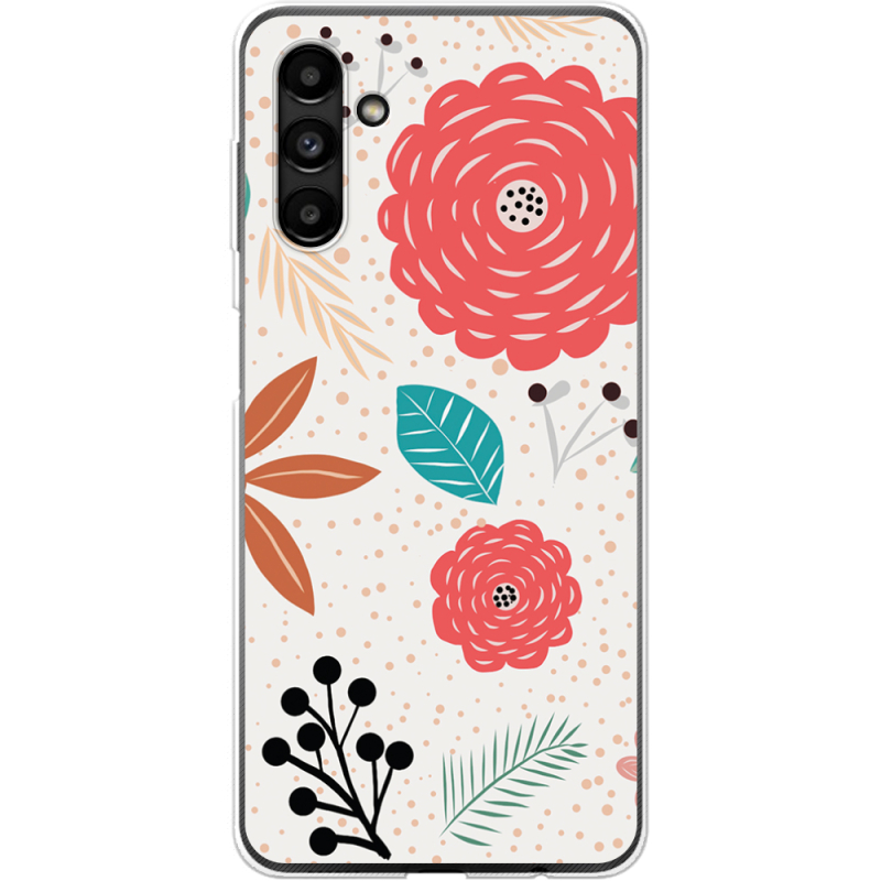 Чехол BoxFace Samsung Galaxy A13 5G (A136) Line Flowers