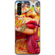 Чехол BoxFace Samsung Galaxy A13 5G (A136) Yellow Girl Pop Art