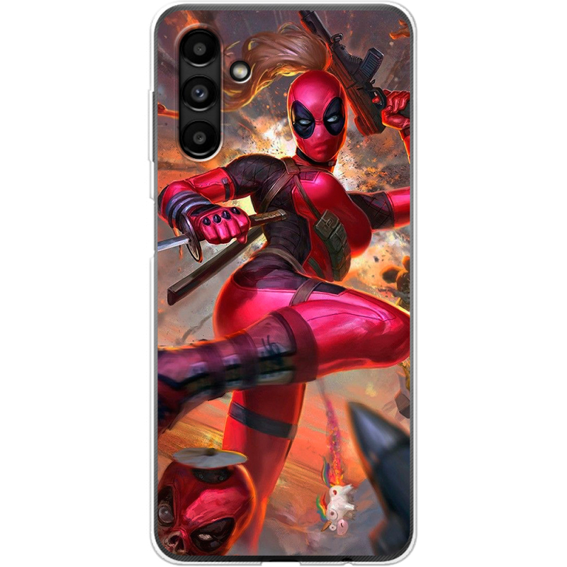 Чехол BoxFace Samsung Galaxy A13 5G (A136) Woman Deadpool