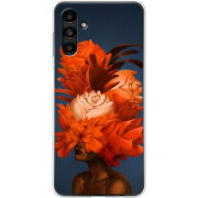 Чехол BoxFace Samsung Galaxy A13 5G (A136) Exquisite Orange Flowers