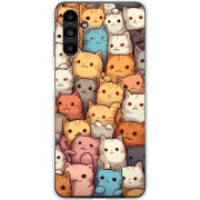 Чехол BoxFace Samsung Galaxy A13 5G (A136) Котики муркотики