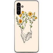 Чехол BoxFace Samsung Galaxy A13 5G (A136) Flower Hands