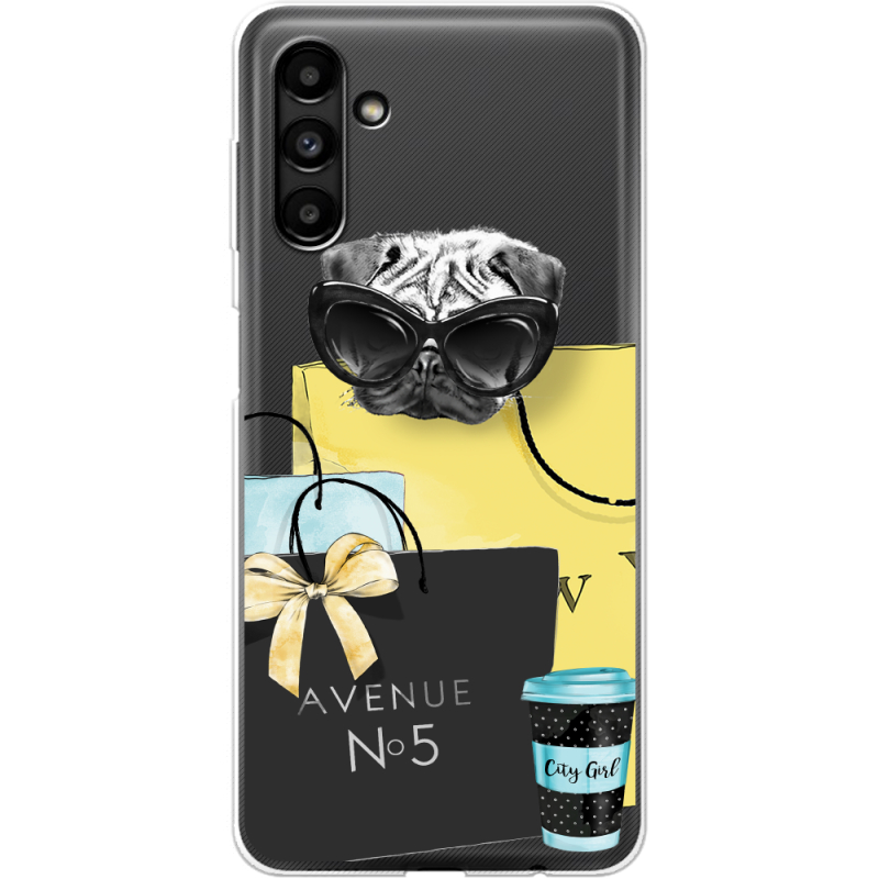 Прозрачный чехол BoxFace Samsung Galaxy A13 5G (A136) Fashion Pug