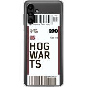 Прозрачный чехол BoxFace Samsung Galaxy A13 5G (A136) Ticket Hogwarts