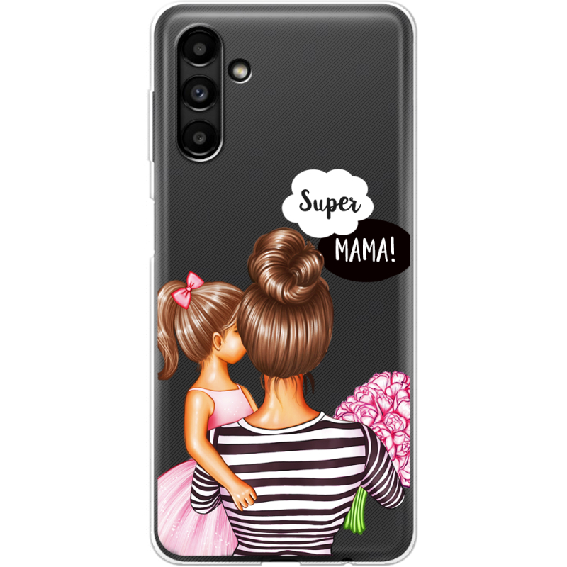 Прозрачный чехол BoxFace Samsung Galaxy A13 5G (A136) Super Mama and Daughter