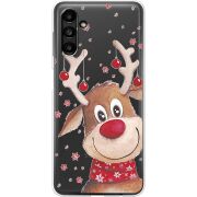 Прозрачный чехол BoxFace Samsung Galaxy A13 5G (A136) Winter Deer