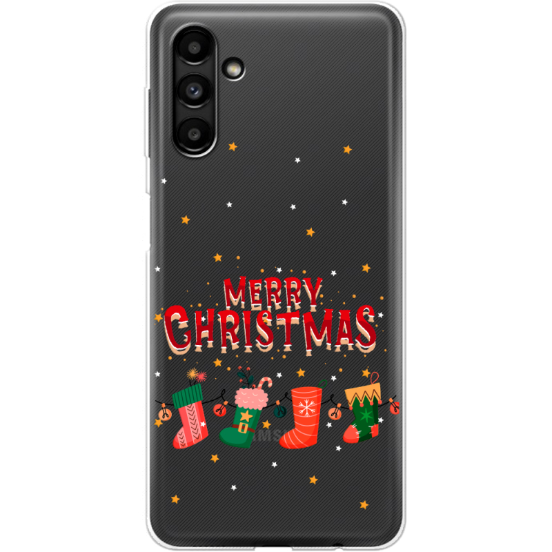 Прозрачный чехол BoxFace Samsung Galaxy A13 5G (A136) Merry Christmas