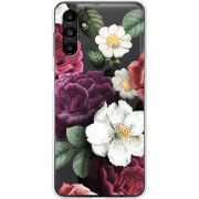 Прозрачный чехол BoxFace Samsung Galaxy A13 5G (A136) Floral Dark Dreams