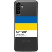 Прозрачный чехол BoxFace Samsung Galaxy A13 5G (A136) Pantone вільний синій